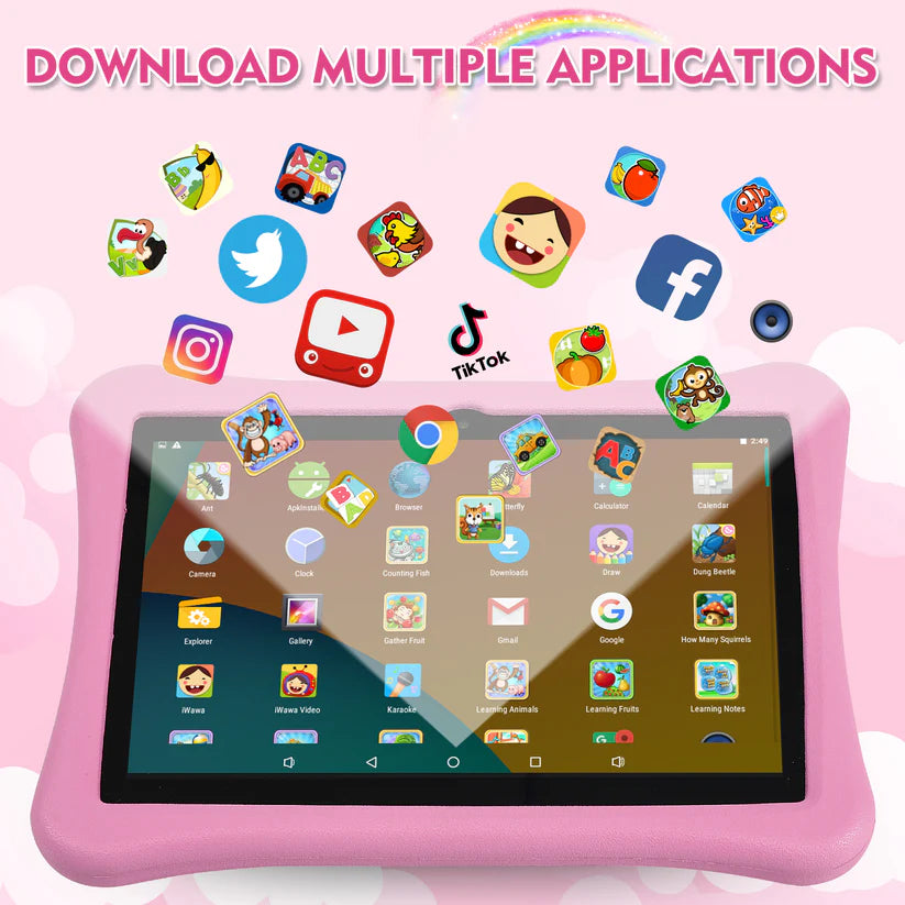 R&D Kids Tablets 10 inch 4GB Ram 64GB Storage