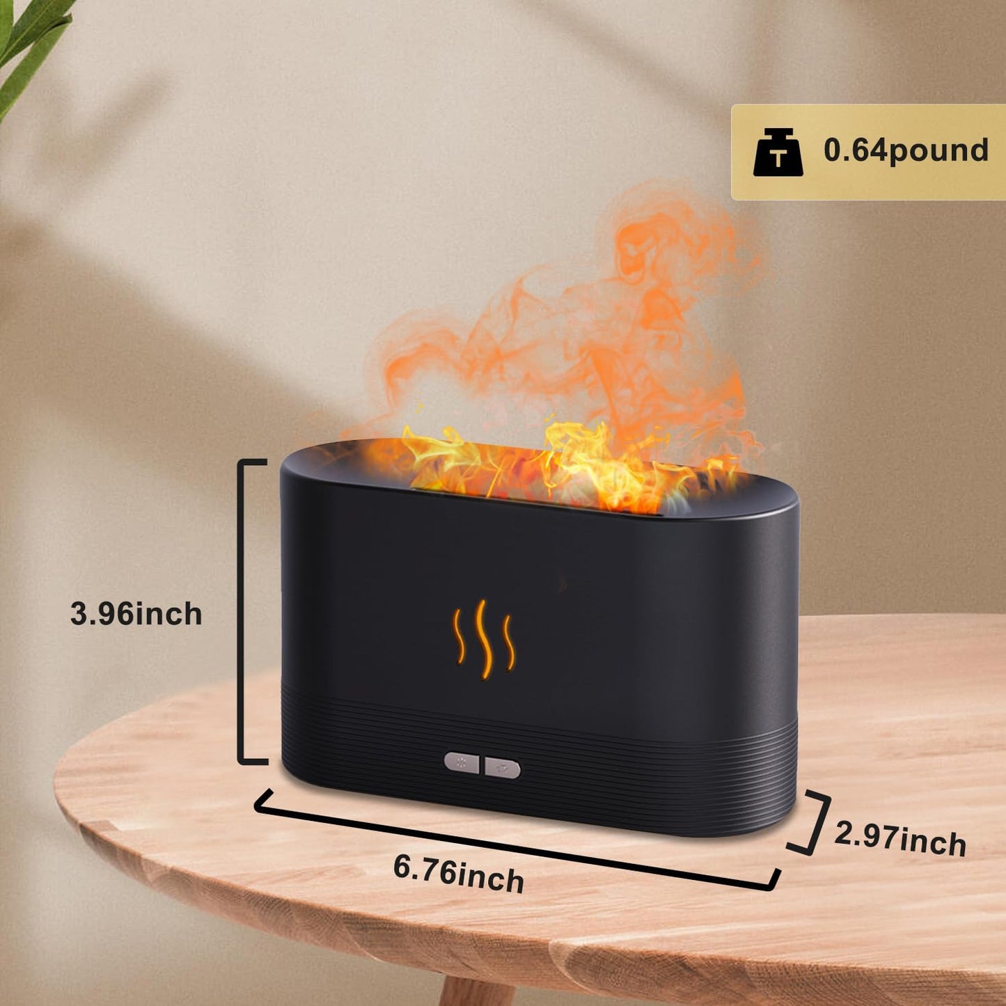 R&D Flame Diffuser Humidifier