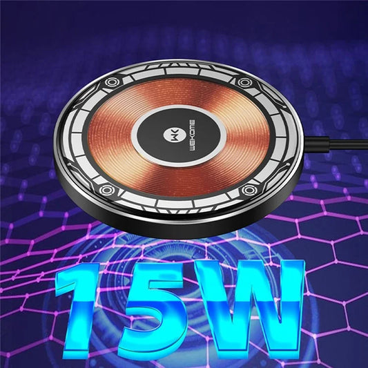 Wekome magnetic wireless charger with 15W power