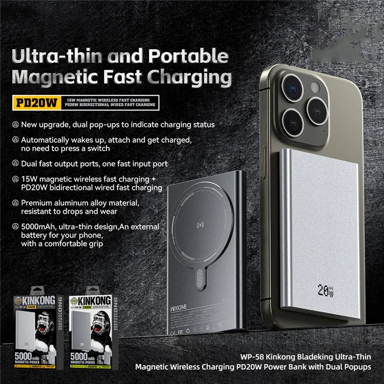 WEKOME WP-58 5000mAh Power Bank