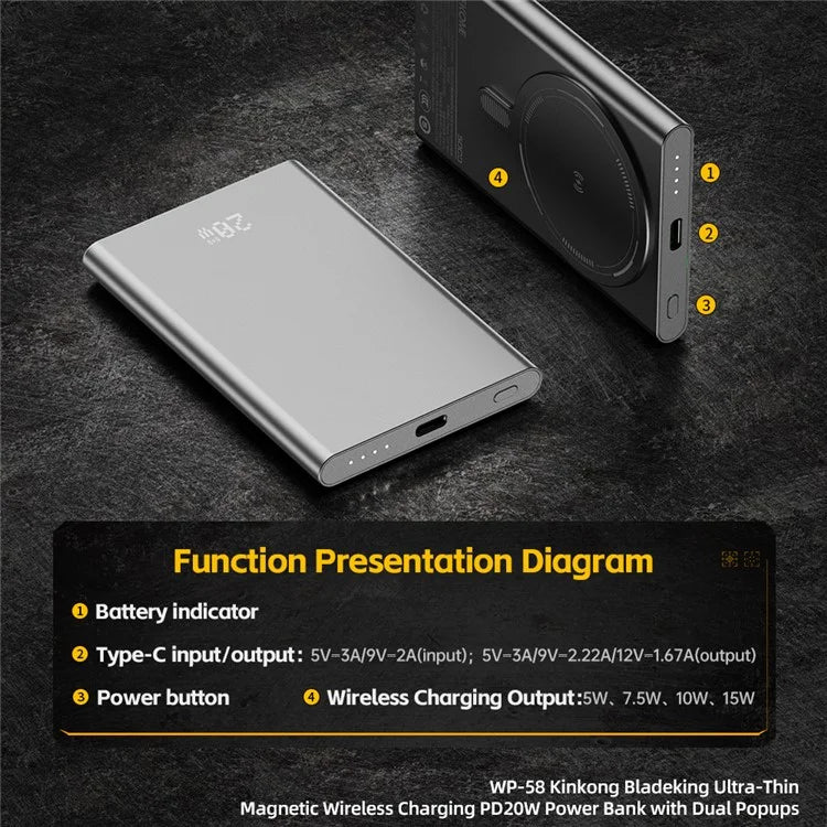 WEKOME WP-58 5000mAh Power Bank