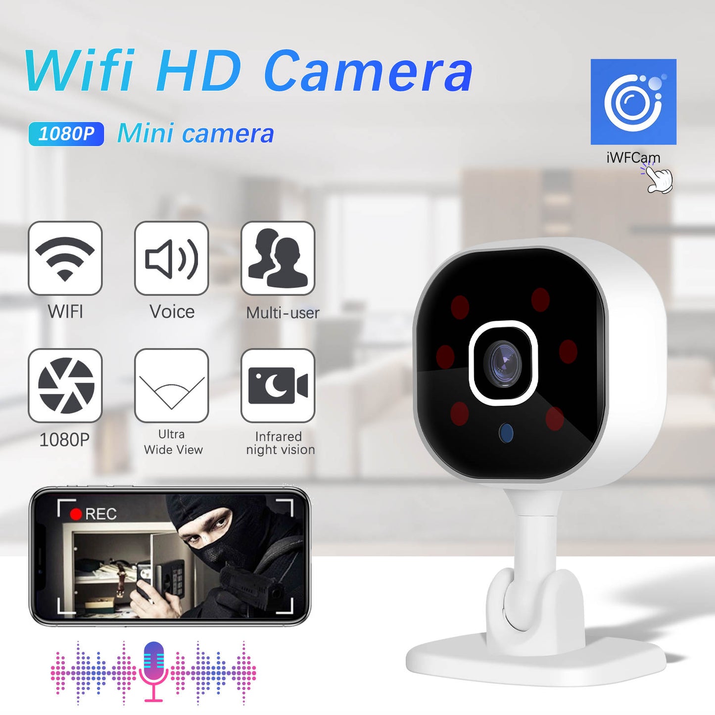 Wifi HD Camera 1080p