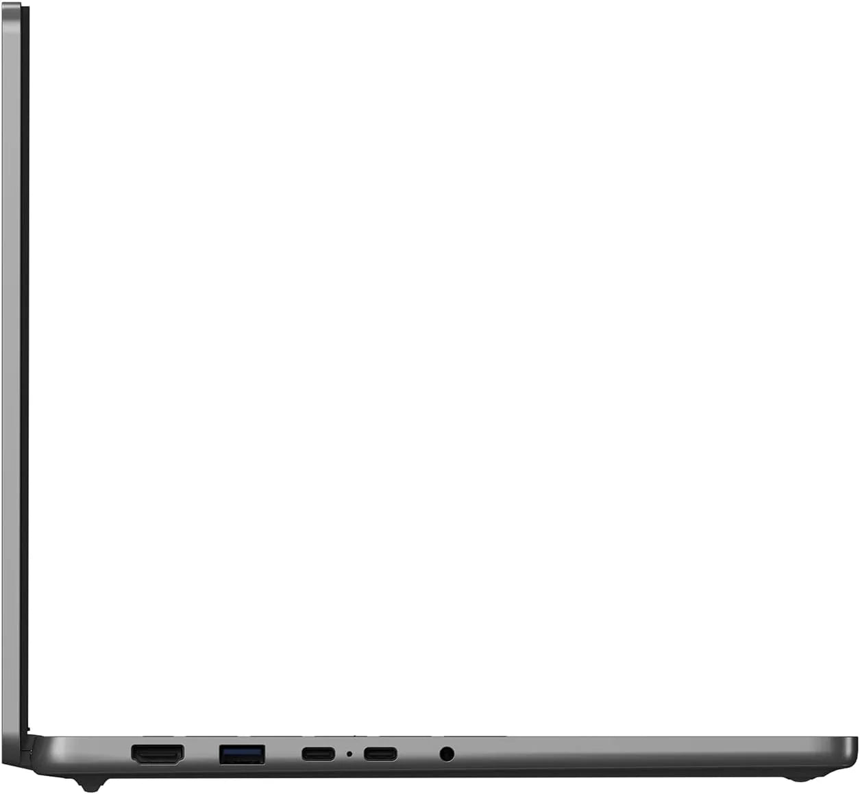 Laptop on a white background
