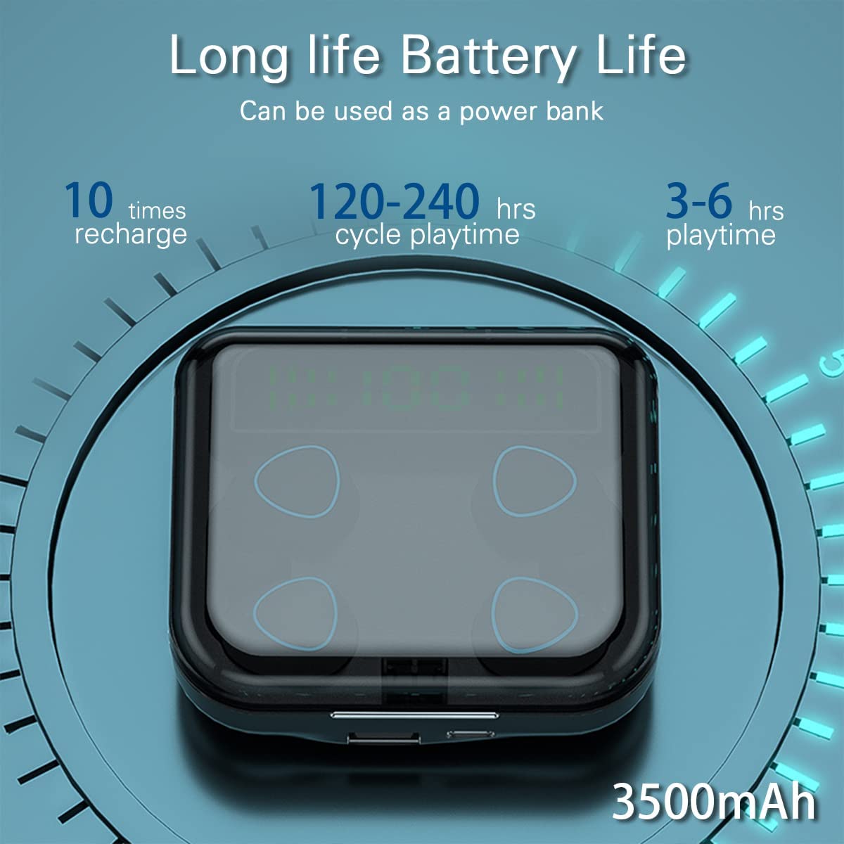 A stylish headphones designed for durability with impressive battery longevity.