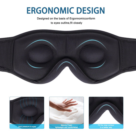 R&D SLEEP MASK WITH HEADPHONES