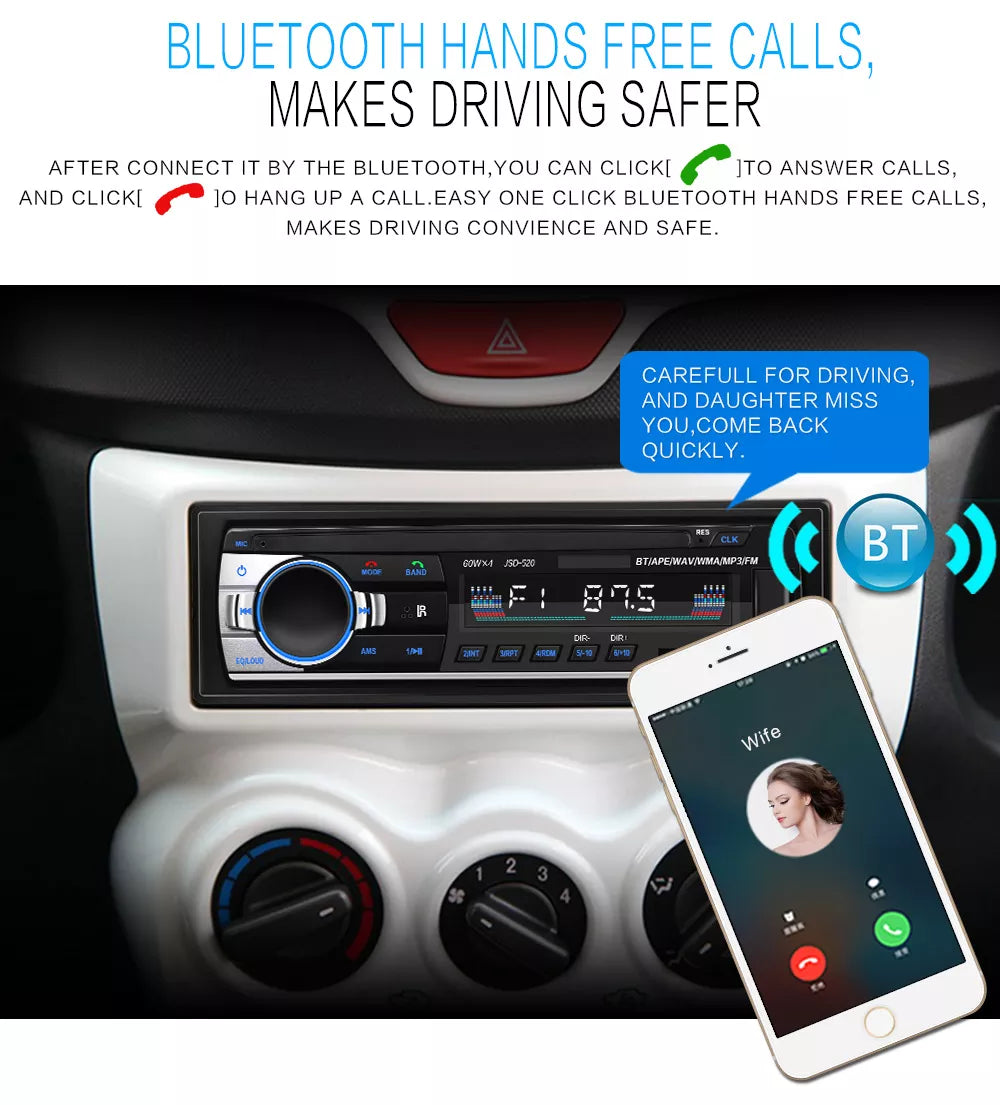 Bluetooth hands free calls