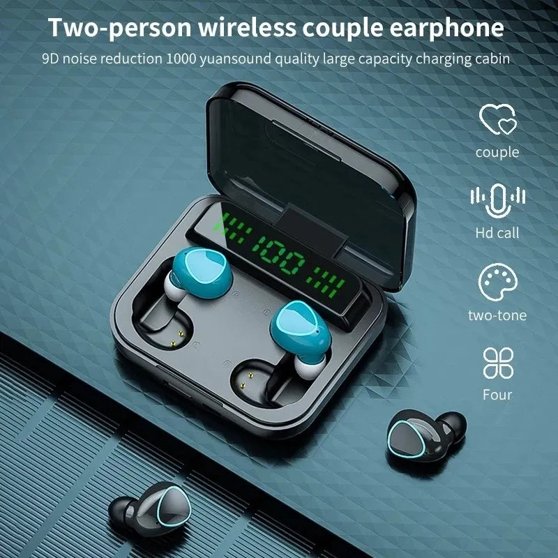 R&D COUPLE HEADPHONES ( FOUR EARBUDS)