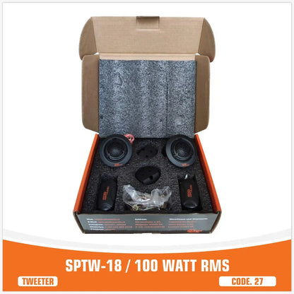SP Audio TW18 Car Tweeters 100W RMS 200W Max – Pair