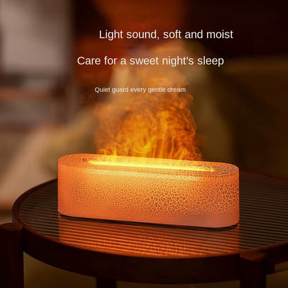 R&D Flame Diffuser Humidifier with 7 Colors Changing Volcano style