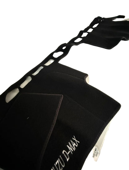 Black car mats with 'HONDA' branding on a white surface